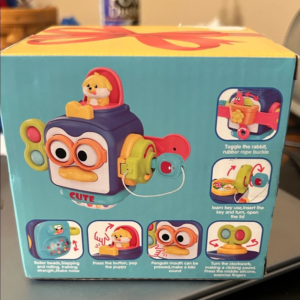 6-in-1 Montessori Activity Cube